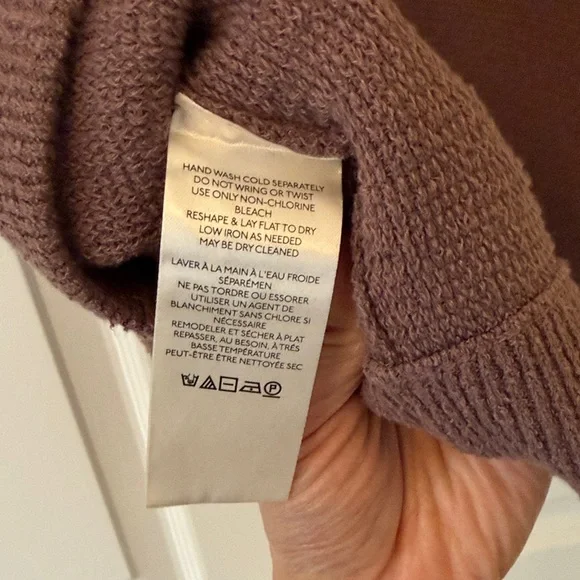 Free People Brown Mock Turtleneck Sweater - Picture 4 of 5